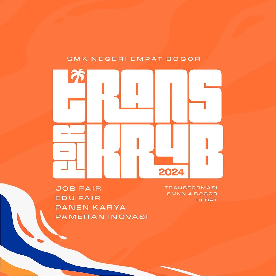 TRANSFORKR4B 2024 SMKN 4 Bogor Hadirkan Job Fair dan Edu Fair