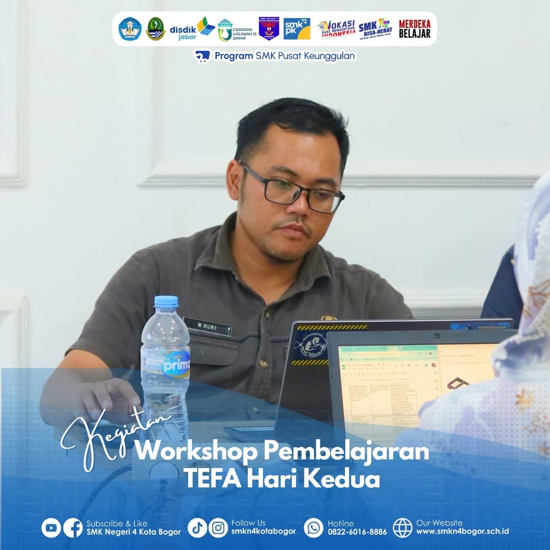 Workshop Pembelajaran TEFA Hari Kedua
