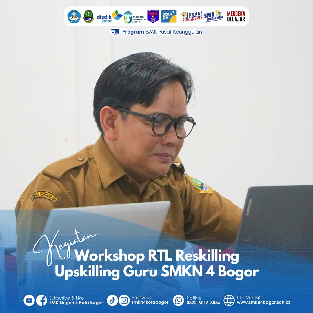 Workshop RTL Guru SMKN 4 Bogor
