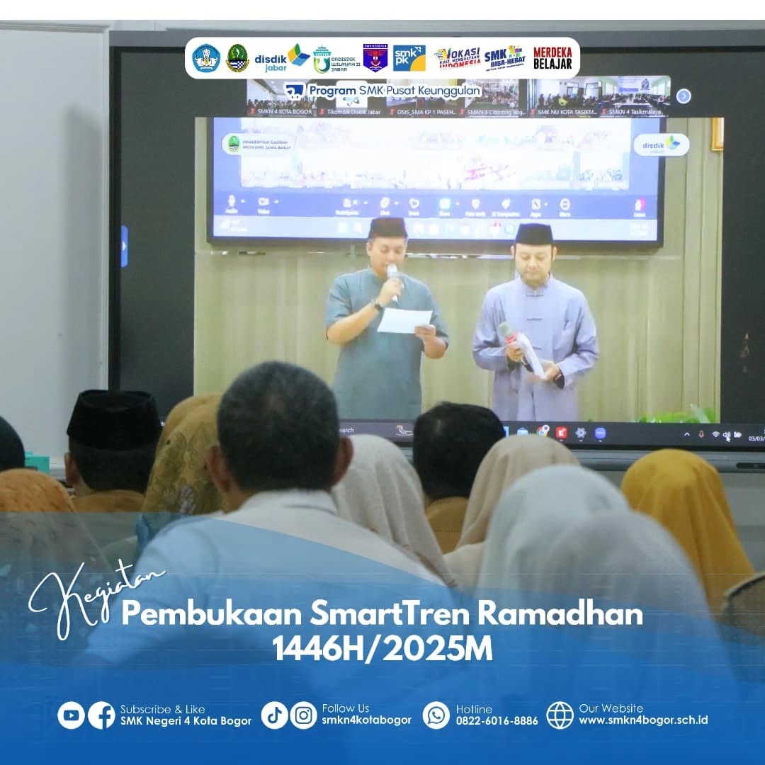 Pembukaan SmartTren Ramadhan 1446 H di SMKN 4 Bogor