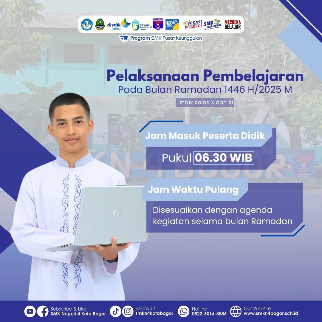 Perubahan Jadwal Ramadan di SMKN 4 Bogor
