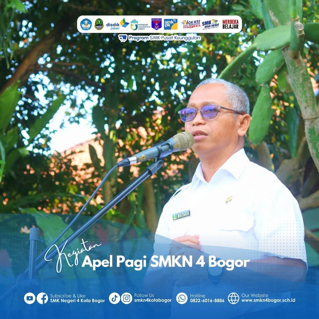 Apel Pagi SMKN 4 Bogor